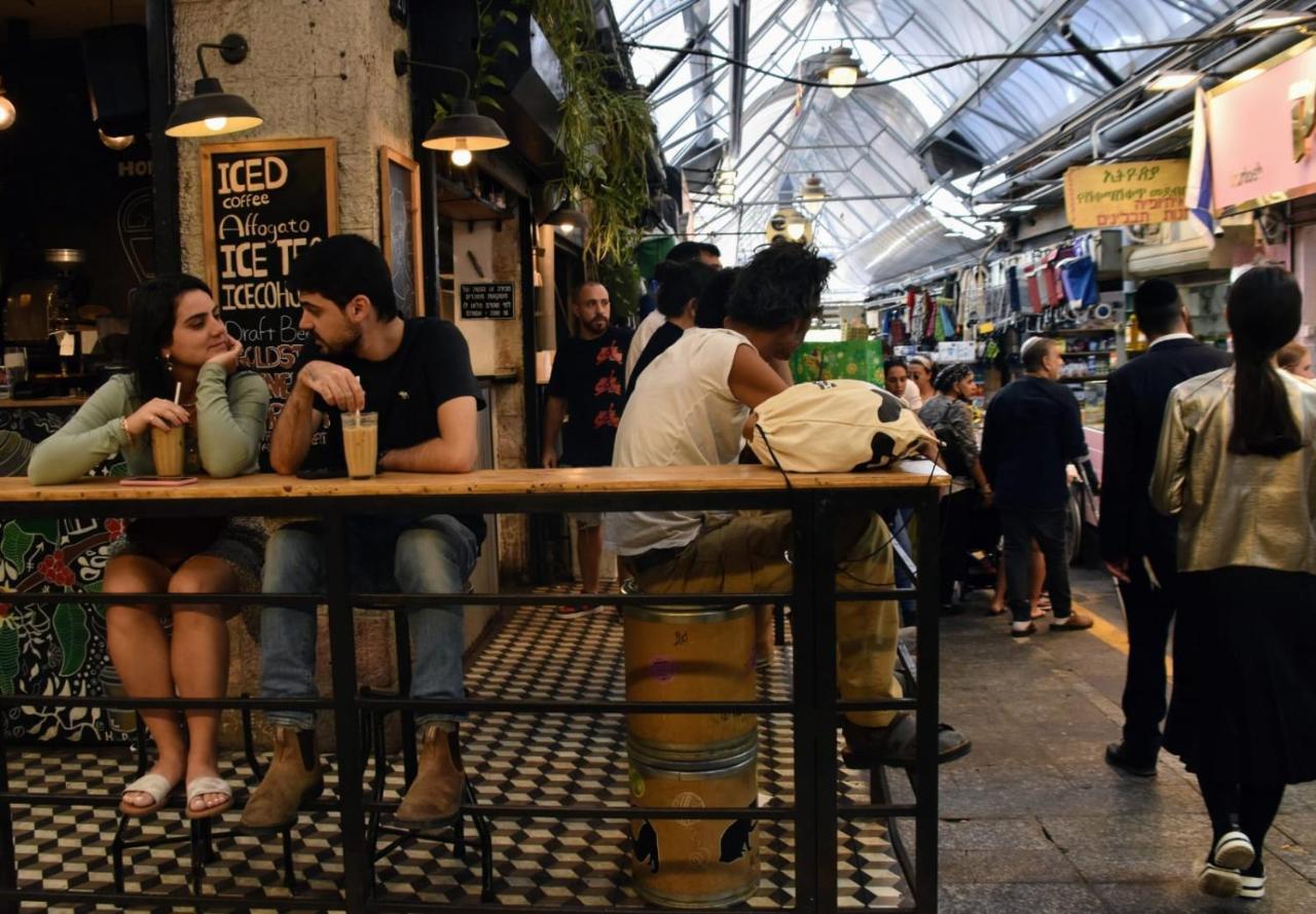מקום מקסים באווירה ירושלמית ממש על שוק מחנה יהודה Lejlighed Jerusalem Eksteriør billede